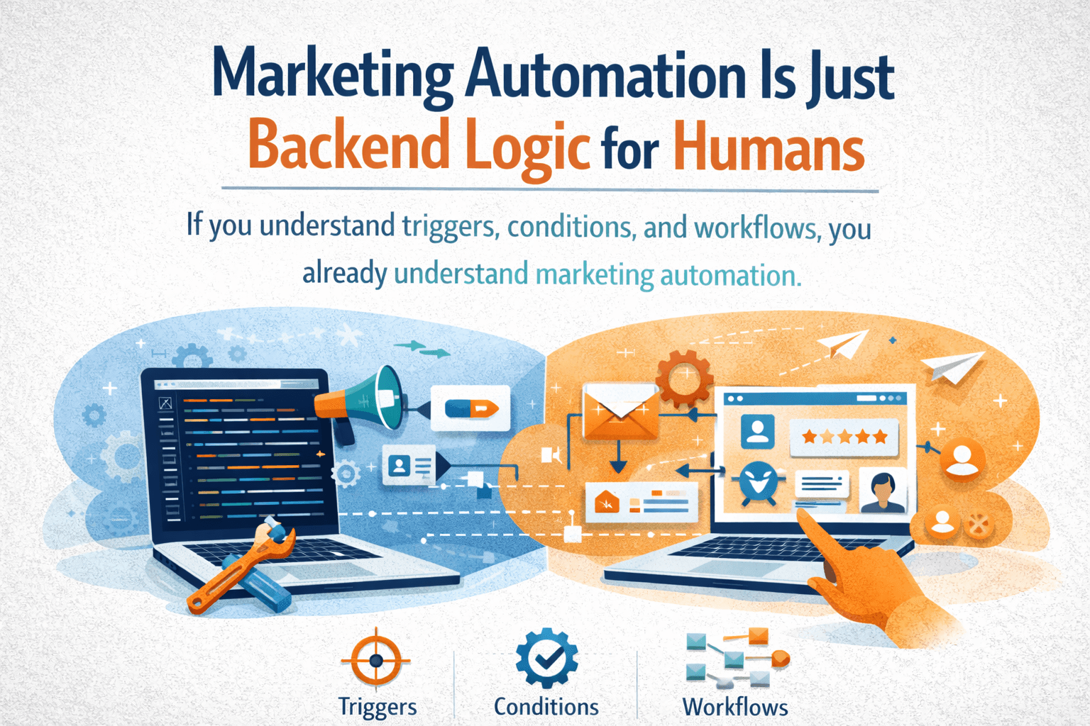 Marketing Automation Is Just Backend Logic for Humans